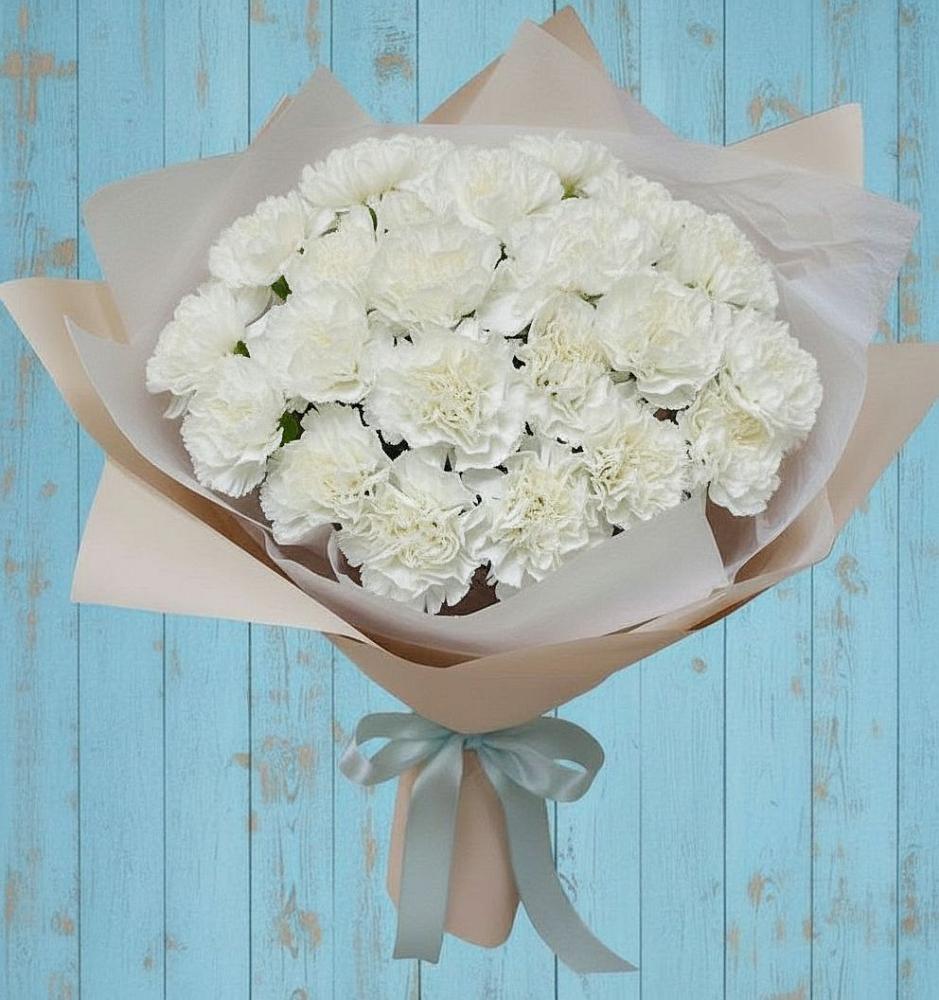 Букет цветов из: Гвоздики в Тамбовке