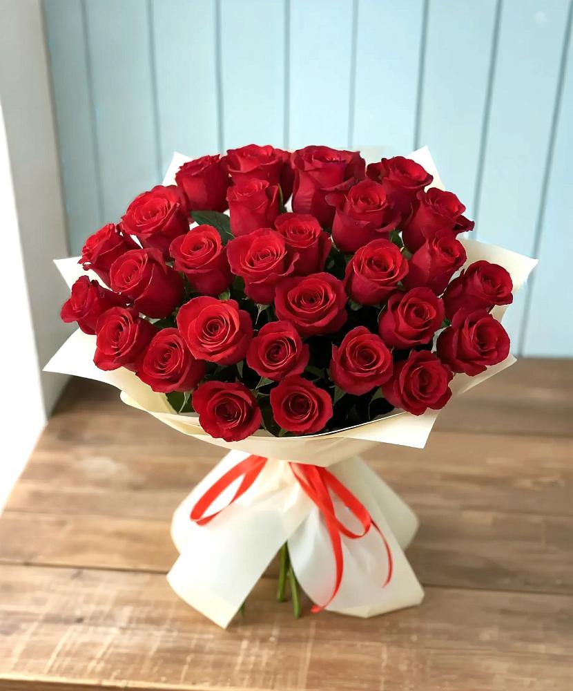 Букет 29 Красных роз в Тамбовке
