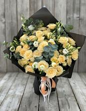 Букет цветов из:  Розы и Лизиантусы в Тамбовке