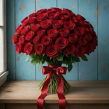 Букет Красные розы Блэк Меджик в Тамбовке