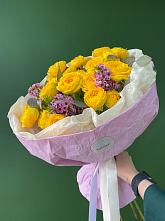 Букет Кустовые желтые розы #REPLACE_PRED# Тамбовке