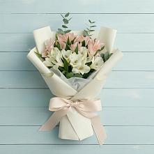 Букет цветов из:  Альстромерии в Тамбовке