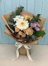 Букет цветов из:  Герберы и Хризантемы в Тамбовке