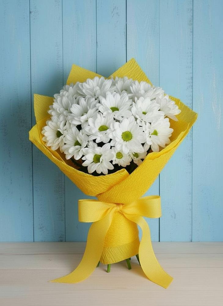 Букет цветов из: Хризантемы в Тамбовке