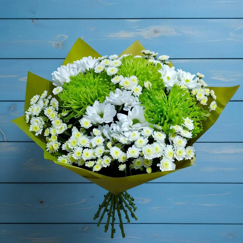 Букет цветов из: Хризантемы в Тамбовке