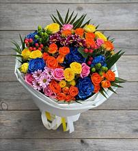 Букет цветов из:  Розы и Хризантемы в Тамбовке