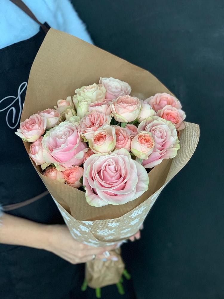 Букет цветов из: Хризантемы и Розы в Тамбовке