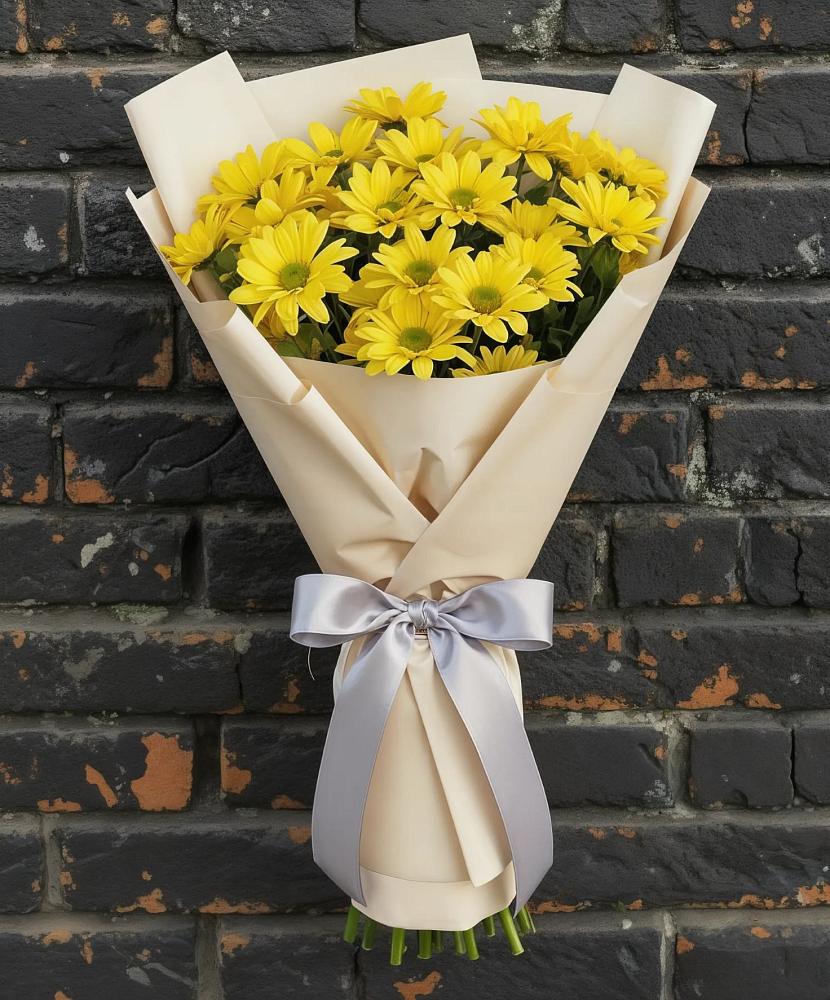 Букет цветов из: Хризантемы в Тамбовке