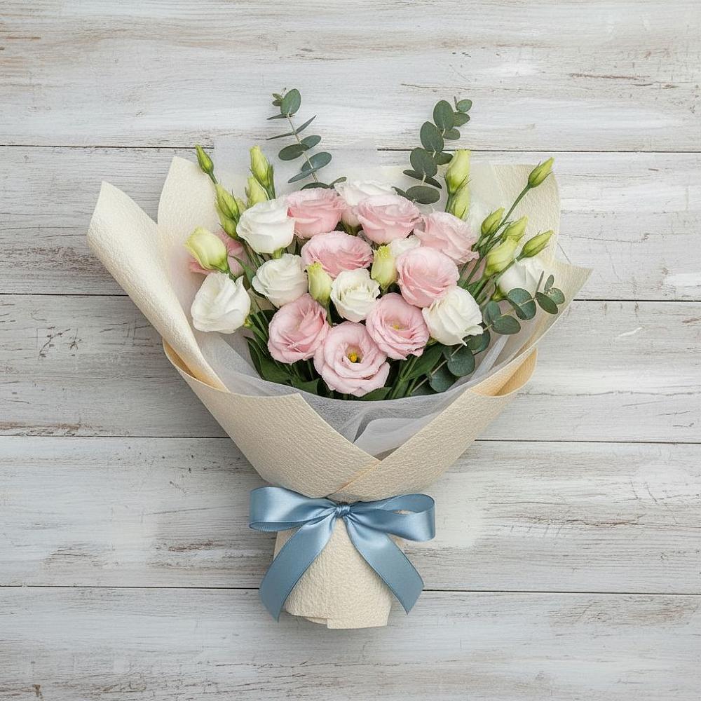 Букет цветов из: Лизиантусы в Тамбовке